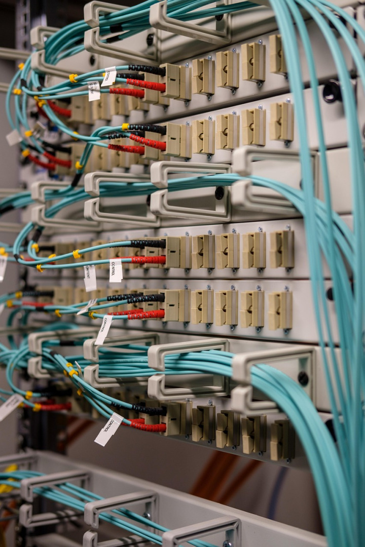 fiber optic patch panel structured cabling network